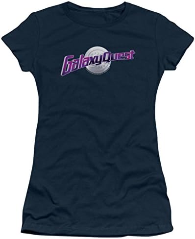 Juniors: Galaxy Quest - Logo Juniors (Slim) T-Shirt Size L