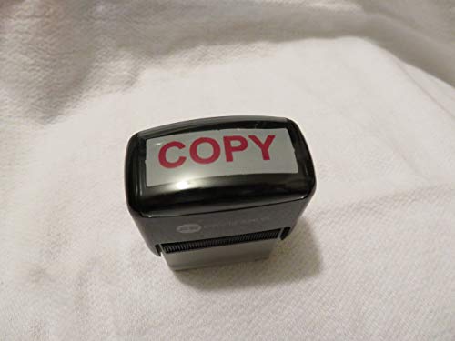 Copy Self Inking Rubber Stamp | Red Ink | for Professional and Personal Use|Fast Drying Ink| Executive Supplies