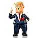 Presidential Donnie Doll Squeaky Pet Chew Toy