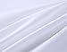 Bresanon 600 Thread Count 100% Extra-Long Staple Cotton Sheet Set, Queen Sheets, Luxury Bedding, Queen Sheets 4 Piece Set,Smooth Sateen Weave, White