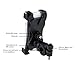 AGPtek Bike Phone Mount Bicycle Holder, 360 Degrees Rotatable, Adjustable Eagle Claw Design, Universal Cradle Clamp for iPhone 5/6/7/7 Plus, Samsung S7/8 Note 5, GPS Device etc, Black