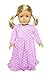 Brittany's Lavender Star Nightgown for 18 Inch Dolls