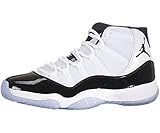 Nike Air Jordan 11 Retro Men’s Basketball Sneaker’s White Black Dark Concord 378037-107 (11), Shoes Direct