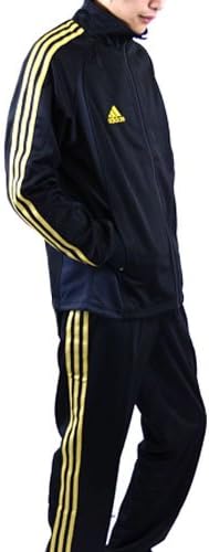 Amazon Adidas アディダス ジャージ 上下 ウォームアップ メンズ ブラック メタリックゴールド Ra848 Ra846 Z Z ｌサイズ ジャージ上下セット 通販