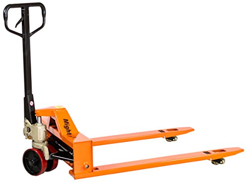 Mighty Lift ML3348ULP 4-Way Ultra Low Profile Pallet Jack/Truck, 2200 lb Capacity, 33