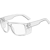 BEASVFE TransitionSafetyGlaseswith ANSI Z87+ImpactApproved Wraparound&Anti Bluelight UV400