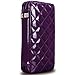 64 Capacity Pu Leather Cover CD / DVD Wallet, Various Colors - Purple