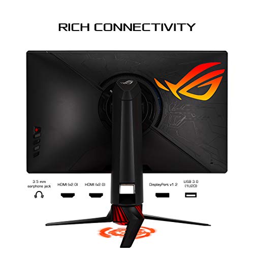 ASUS ROG Strix XG279Q 27” HDR Gaming Monitor, 1440P WQHD (2560 x