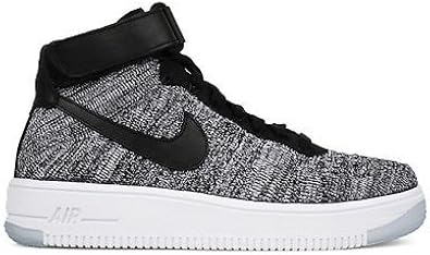 nike air force flyknit oreo