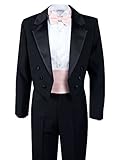 Spring Notion Boys' Black Classic Tuxedo with Tail