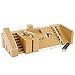 BeautyGal 5pcs Skate Park Kit Ramp Parts for Tech Deck Finger Board Ultimate Sport Training Props