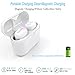 Bluetooth Earbuds, Kelodo S570 True Wireless Sport Headphones, Stereo in-Ear Earphones w/Mic, Sweat proof, Noise Cancelling Headsets with 8 Hrs Charging Case 