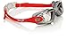 Bling 2O Boys' Grey Shark Teeth Swimming Goggles with UV Protection (Ages 5+ up) - Latex-Free, 100% Silicone Material - Includes Anti-Fog & UV Protection-Hard Protective Cover & Adjustable Head Strap