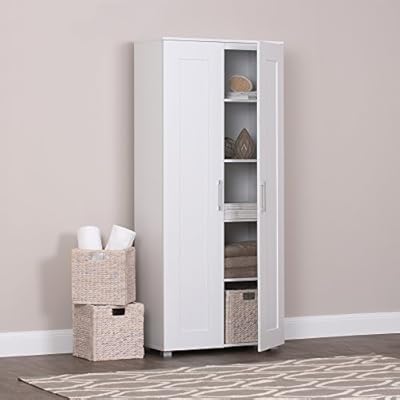 Montreal Double Door Cupboard Storage Cabinet Paper Laminated