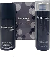 Arrogance Uomo Men Gift Set Shower Shampoo 200ml Deodorant Spray 150ml view 3