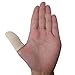 Evridwear 20PCS Premium Cotton Comfort Cushion Finger Toe Thumb Cot Sleeves Protect Fingertips Hand Eczema Skin Cracking Calluses Wicks Moisture Jewelry Clean Smudges (Long Length)