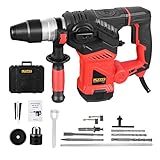 Hammer Drill for Heavy Duty, Litake 1-1/4 inch SDS
