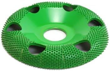 4" Donut Wheel W/Holes Round Face (Coarse Grit) 7/8" Bore