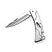 SMTENG mini Multi-function folding knife with bottle opener，pocket knife，high carbon stainless steel folding pocket knife，easy to everyday carry small knife