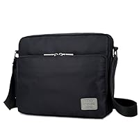 Birthday Gifts for Women, Urmiss(TM) Waterproof Nylon Shoulder Messenger Bag for iPad/Tablet, Black