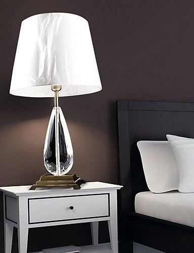 Gulot Minimalist £Ãontemporary Table Light With Cubic Fabric Shade And Polished Chrome Metal Lamp Pole New-Arrival