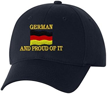 German and proud of it Custom Personalized Embroidery Embroidered Baseball Hat Cap