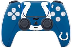 Skinit Decal Gaming skin compatible with PS5 Controller - Officially Licensed NFL Indianapolis Colts Large Logo Design