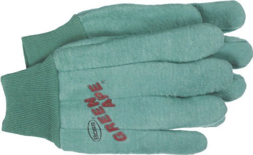 GRN CHORE GLOVES L