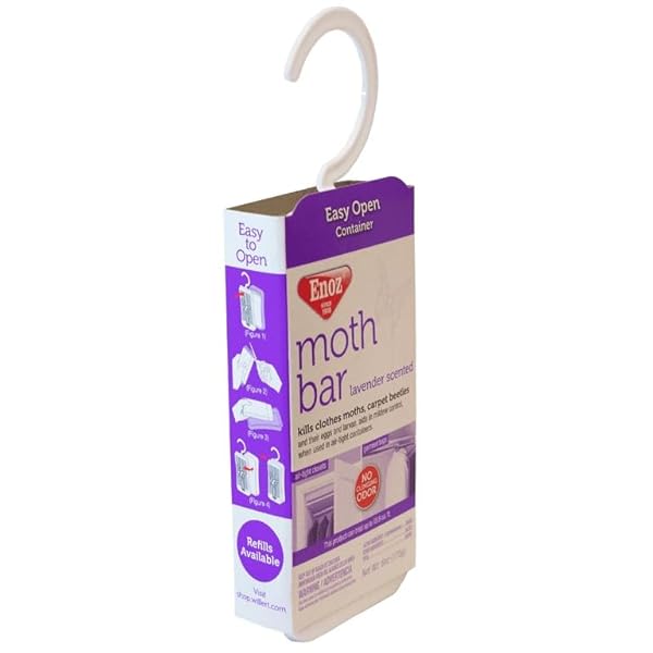 MOTH BAR LAVENDER SCENTED – 6 OZ (PACK OF 6)