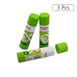 3D Printer Glue Sticks, FYSETC 3Pcs Solid Stickers for 3D Printer Hot Bed Print Filament PLA ABS PET PETG and Other More
