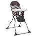 Cosco Simple Fold High Chair, Sets Up in Seconds, Easy to Clean and Pack Away, Bloom