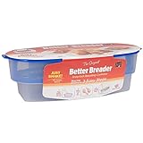 Cook's Choice Original Better Breader Batter Bowl- All-in-One Mess Free Breading Station Tray for at Home or On-the-Go