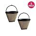 Crucial Coffee Replacement Filter Compatible with Cuisinart Part # GTF-4 Gold Tone Coffee Filter, Fits 4-Cup Coffee Makers Model, Washable and Reusable - Bulk (2 Pack) primary