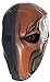Rubie's Men's Arkham City Death Stroke 3/4 Vinyl Costume Mask, As Shown, One Size US