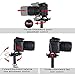 IFOOTAGE Aluminum Handheld Camera Stabilizer 20 inches Video Steadycam Stabilizer with 1/4 inch Screw Quick Release Plate Compatible for DSLR Cameras Camcorders, Up Load 6.6 lbs