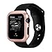 CooBES Compatible with Apple Watch Case Series 6/5/4 SE 44mm 40mm, Ultra-Thin Bumper PC Hard Lightweight Shockproof Protector Cover Slim Frame Accessories Compatible iWatch (Rose Gold, 40mm)