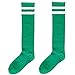 Amscan Stripe Knee Socks, Party Accessory, Green