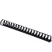 Fellowes Binding Combs Plastic Black 3/4 Inch 25 Pack (52509)