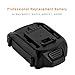 Shentec 3000mAh 18V and 20V Replacement Battery Compatible with Worx WA3512 WA3511 WA3512.1,Also Compatible with 20V WA3520 WA3525 WG163 Li-ion Battery Pack