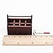 Odoria 1:12 Miniature Tool Box with 8PCS Metal Tools Set Dollhouse Decoration Accessories