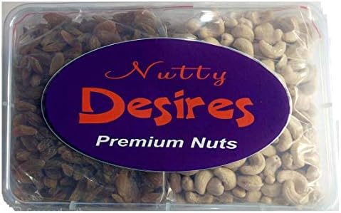 Nutty Desires Combo Cashews & Raisins 500g Each(Pack of 2)