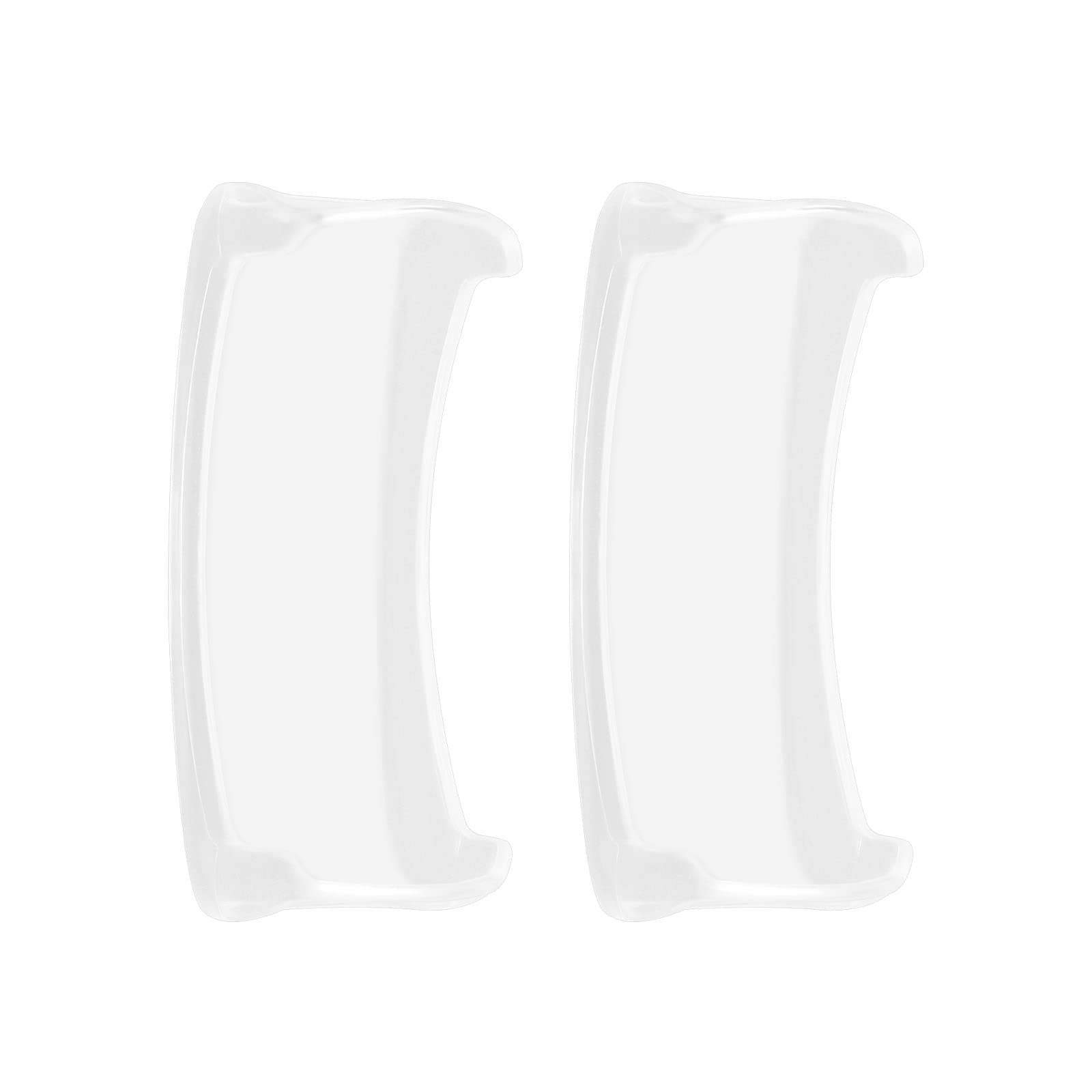 OTOTEC 2PCS Screen Protector Case Compatible with Fitbit Inspire 3 / Inspire 2 Smart Watch/Fitness Tracker Cover TPU All-around Cover Anti-Scratch Case Transparent