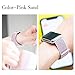 Tces Sport Wristbands Compatible with 2018 Watch Band 38mm 42mm 40mm 44mm, Soft Lightweight Breathable Woven Nylon Sport Loop Replacement Strap Compatible with 2018 Watch Series 4 3 2 1
