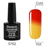 Eleacc 10ml Temperature Changing Color Gel Polish Nail Lacquers Soak Off UV LED Gel Polish Gelpolish (5762)
