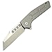 Eafengrow EF333 Pocket Camping Knives D2 Blade Titanium Folding Knife,7.9 inch Closed Tactical Folding Knives EDC Outdoor Knife Survival Tool (Gray)