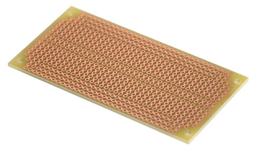 SB404 Solderable PC BreadBoard, 1 Sided PCB, Matches BB400 breadboards with Power Rails, 3.75 x 1.85in (95.3 x 47.0mm) - Thumbnail 2