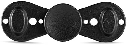 Fidget Spinner EDC Stress Reducer - 2017 New Design Fidget Hand Spinner Metal Fast Bearings Finger Toy Great gift Perfect For ADD, ADHD, Anxiety, and Autism Adult Children(Black Small)