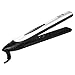 Jinri 1 Inch Professional Travel Hair Straightener with Dual Voltage, Digital Anti Static Ceramic Tourmaline Flat Iron with LED Display Black
