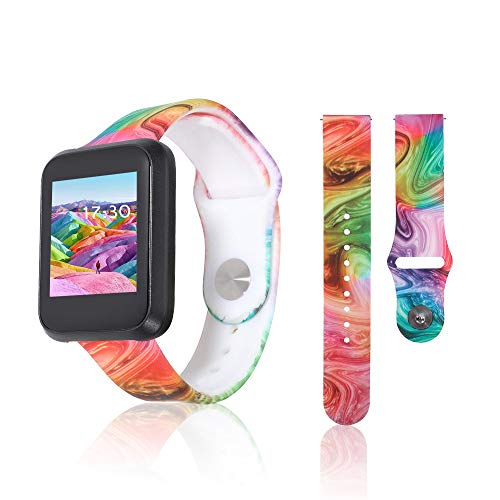 HSWAI 20mm Silicone Band for Samsung Galaxy Gear Sport/Gear S2 Classic/Samsung Galaxy 42mm Watch, Soft Sport Strap Replacement for Garmin Vivoactive 3/ Huawei 2/Ticwatch/Gizmo Watch. HSWAI 20mm Silicone Band for Samsung Galaxy Gear Sport/Gear S2 Classic/Samsung Galaxy 42mm Watch, Soft Sport Strap Replacement for Garmin Vivoactive 3/ Huawei 2/Ticwatch/Gizmo Watch.