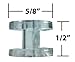 Qty 12 RV Pleated Shade Blind Tensioner - Hold Down Spool - Clear …